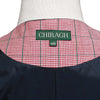 Mens Vest 44R Red Black White Plaid Check Waistcoat Formal Wedding Prom Party