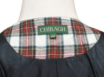 Mens Tartan Plaid Vest 44R White Red Green Lambswool Waistcoat XL Formal Wedding