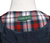 Mens Tartan Plaid Vest 44R Red Green White Cotton Waistcoat XL Christmas Formal