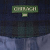 Mens Waistcoat Suit Vest 40R Blue Green Tartan Plaid Wool Formal Wedding Party