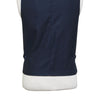 Mens Vest 44R Blue White Striped Wool Lapel Waistcoat Formal Wedding Groom Party