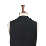 Mens Orange Black Plaid Waistcoat 44R XL Formal Tuxedo Vest Wedding Party Groom
