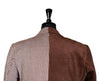 Men's Blazer Brown Check Corduroy Formal Jacket Sport Coat (44R)