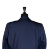 Men's Blazer Navy Blue Pinstripe Formal Jacket Sport Coat (44R)