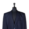 Men's Blazer Navy Blue Pinstripe Wool Formal Suit Jacket Wedding Sport Coat 48R