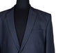 Men's Blazer Blue Gray Striped Jacket Sport Coat (42R)