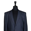 Men's Blazer Blue Gray Striped Jacket Sport Coat (42R)