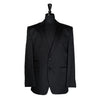 Men's Blazer Gray Striped Wool Formal Jacket Sport Coat (42R)