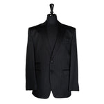 Men's Blazer Gray Striped Wool Formal Jacket Sport Coat (42R)