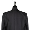 Men's Blazer Gray Striped Wool Jacket Sport Coat (42R)