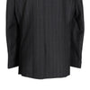 Men's Blazer Gray Striped Wool Jacket Sport Coat (42R)