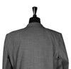Men's Blazer Gray Check Textured Jacket Sport Coat (42R)