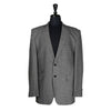 Men's Blazer Gray Check Textured Jacket Sport Coat (42R)