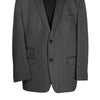 Men's Blazer Gray Herringbone Wool Jacket Sport Coat (46R)