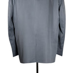 Men's Blazer Gray Wool Formal Suit Jacket Sport Coat (48R)