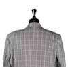 Men's Blazer Black White Red Plaid Jacket Sport Coat (46R)