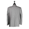 Men's Blazer Black White Red Plaid Jacket Sport Coat (46R)