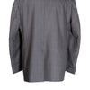 Men's Blazer Gray Plaid Check Formal Jacket Sport Coat (46R)
