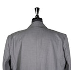 Men's Blazer Gray Wool Formal Jacket Sport Coat (48R)