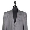 Men's Blazer Gray Wool Formal Jacket Sport Coat (48R)