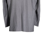Men's Blazer Gray Wool Formal Jacket Sport Coat (48R)
