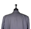 Men's Blazer Gray Wool One Button Jacket Sport Coat (48R)