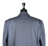 Men's Blazer Blue Gray Textured Wool Jacket Sport Coat (48R)
