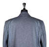 Men's Blazer Blue Gray Textured Wool Jacket Sport Coat (48R)