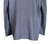 Men's Blazer Blue Gray Textured Wool Jacket Sport Coat (48R)