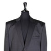 Men's Blazer Dark Gray Striped Wool Jacket Sport Coat (46R)