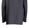 Men's Blazer Dark Gray Striped Wool Jacket Sport Coat (46R)