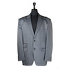 Men's Blazer Gray Wool Formal Suit Jacket Sport Coat (48R)