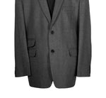Men's Blazer Gray Wool Formal Suit Jacket Sport Coat (48R)