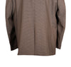 Men's Blazer Brown Check Wool Suit Jacket Sport Coat (46R)