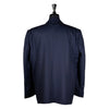 Men's Blazer Blue Herringbone Wool Jacket Sport Coat (48R)