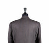 Men's Gray Striped Wool Blazer 44R