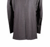 Men's Gray Striped Wool Blazer 44R