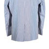 Men's Blazer Blue White Striped Cotton Jacket Sport Coat (42R)
