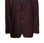Men's Blazer Brown Wool Jacket Sport Coat (48R)