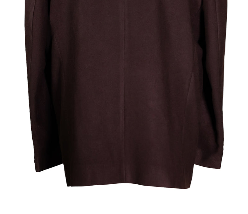 Men's Blazer Brown Wool Jacket Sport Coat (48R)