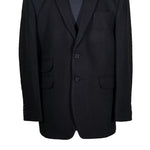 Men's Blazer Black Wool Formal Tuxedo Jacket Sport Coat (42R)
