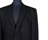Men's Blazer Black Wool Formal Tuxedo Jacket Sport Coat (42R)