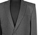 Men's Blazer Gray Check Wool Formal Jacket Sport Coat (42R)