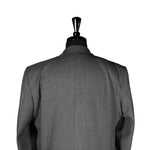 Men's Blazer Gray Wool Tuxedo Formal Jacket Sport Coat (42R)
