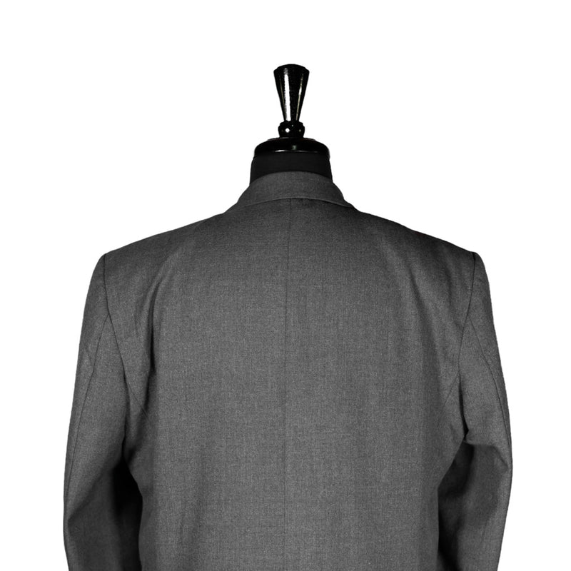 Men's Blazer Gray Wool Tuxedo Formal Jacket Sport Coat (42R)