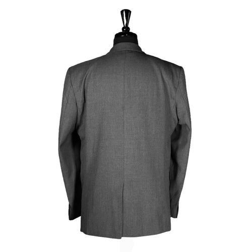 Men's Blazer Gray Wool Tuxedo Formal Jacket Sport Coat (42R)