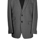 Men's Blazer Gray Wool Tuxedo Formal Jacket Sport Coat (42R)