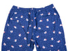 Men's Pants Joggers Blue Sail Boats Polka Dot Drawstring Trousers Large