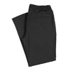 Men's Pants Joggers Black Gray Striped Drawstring Trousers Medium