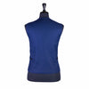 Men's Vest Multicolored Check Wool Waistcoat Large